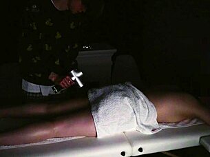 This cute couple gives her a relaxing foot massage turning steamy