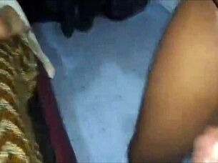 God, deep anal creampie drips from fat ebony ass