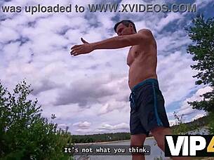 flexible girlfriend picks stranger for outdoor anal while cuckold boyfriend watches helplessly