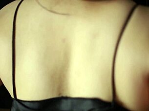 perfect body indo wife in miniskirt gets oiled doggystyle?