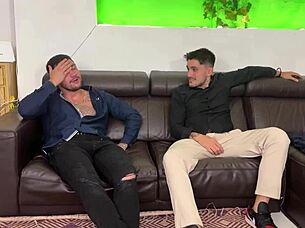 aaliyah yasin takes first double penetration in wild hijab threesome