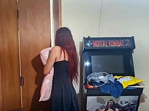 mature woman nighttime visit teaches hot sex
