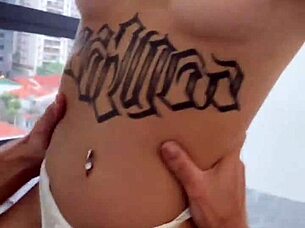 petite latina gags deep rides rough pov cumshot