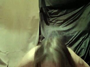 bound slave's humiliating pin session rips clothes in public