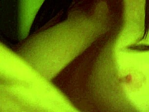 old-fashioned milf rides cock while her juicy tits get sucked sensually