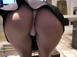 my sluttiest cleaning lady ever hired