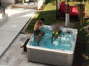 What if super sexy Venezuelan model fucked hard in jacuzzi then shower?