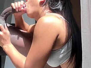 Big Booty Brunette Demands Amateur Couple Action Nysdel