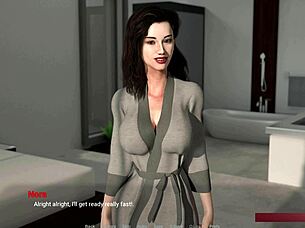 Liam and Eva's risky bedroom secrets unfold in Away From Home 7 gameplay! 🎮😏