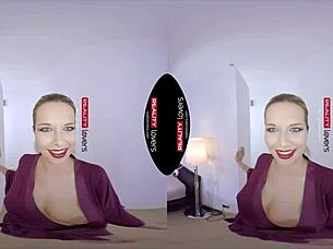Mommy's fishnet slut vibe has me hooked on reality pov heels ride
