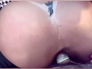 brazilian brunette rangel gets juicy pussy licked then creampied