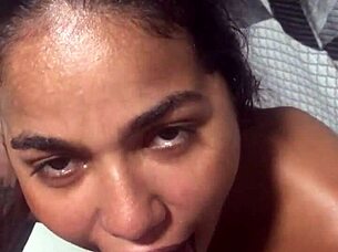 Nerdy POV Pussy Play Makes Her Squirt Big Tits Bouncing