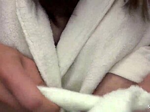 stepsis with huge japanese boobs seduces bro for uncensored creampie ride