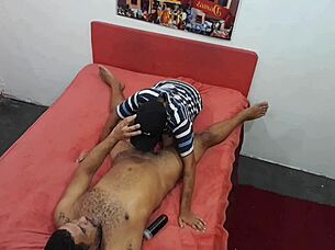 Leo Ogro rams trans boy's tight boyceta doggystyle