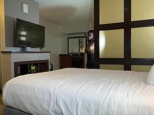 Tee Vuiton rides huge bbc in intense interracial pounding!