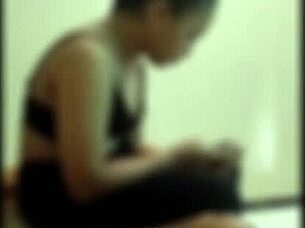 indonesian college girl sneaks guy to dorm for fun 😏