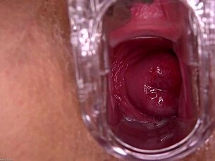 Sara Luvv spreads wide with speculum close-up tease 👀✨