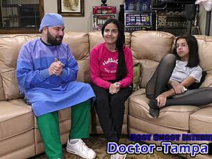 dr tampa examines alix avery with anal fingering and humiliation