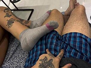 when adults sleep my stepsis and i sneak cock play 😈🍆💦 is this normal?