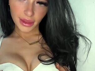 exchange student's horny webcam squirt girlfriend tease