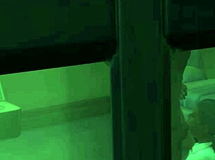 voyeur dwarf catches ebony inmate deepthroating inmate's cock 🍆👀