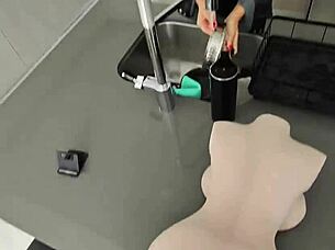 i fucked the sex doll every time she came around