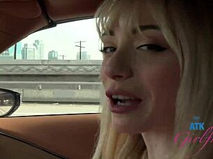 Cecelia Taylor's Wild Date Roadhead Blowjob Hits Hard In POV