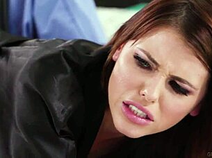 Penny Pax anally fists Adriana in doctor's twisted play