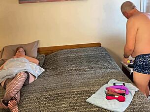 Granny Peggy Sue Gulps Down Every Drop Of Cum