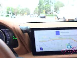 Cecelia Taylor's Wild Date Roadhead Blowjob Hits Hard In POV