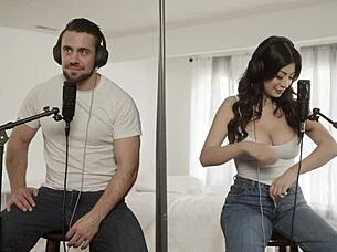 cami strella orgasms wildly rimmed and fingered by dante colle