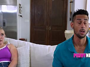 eating her ass right under dad's nose so hot