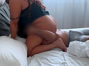 Hubby Pounds Big Ass Mornings!