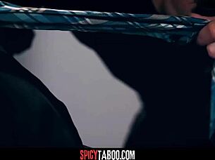 Boss Pounds Secretary While Wife Phones Desperately!