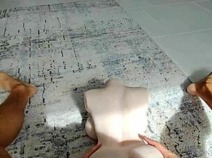 i fucked the sex doll every time she came around