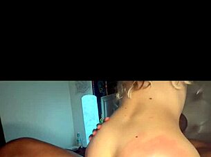 hot blonde elisa pink cums nonstop on bbc orgasms