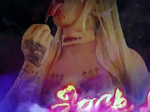 sexy zombie nurse back from halloween party craves pov cumshot!