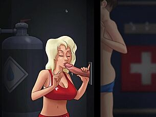 cassie dives into summertime saga salvavidas adventures part one in spanish