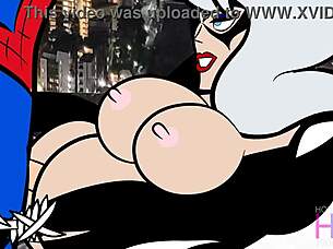 porn parody cats vajay spider play