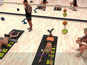 Let's Play Swinger Sex Games Gym Adventure! 🔥💦