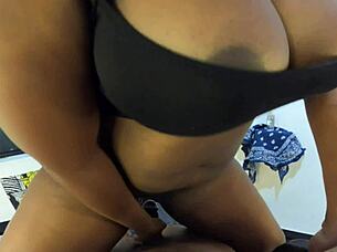 big asshole spreads wide cum coats whore face as big boobs bounce on huge cock ride