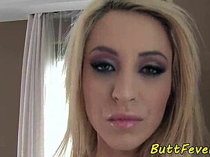 Tattooed Glam Babe Assfucked Cowgirl!