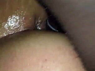farrah star bends over her big booty taking massive dick doggystyle in homemade action