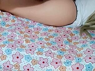 Wife cheats with monster cock while husband away at work