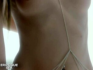 Caprice and Sabrisse's Tight Pussies Explode in Juicy Lesbian Orgasms Outdoors