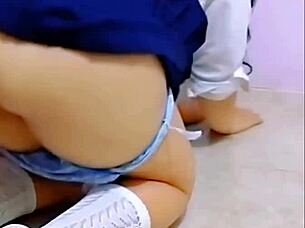 Home Alone Destroying Tight Young Pussy Ass Creampie Frenzy!