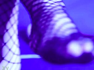 Gagging Deep on Latina Feet Goddess Sneakers!