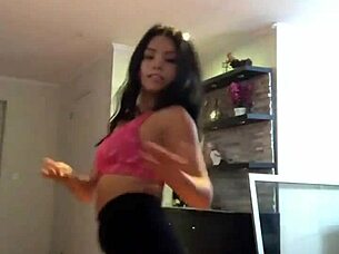 i'm dancing sexy in shorts but oops tripped feelin' so hot today