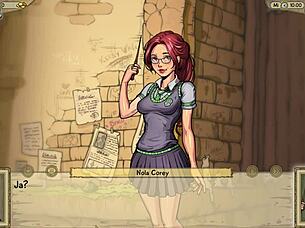 innocent witches 4 gameplay student or principal choice!