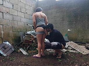 partying hard fucking hot latina outdoors bareback fun